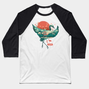 Spirit Animal Crane Baseball T-Shirt